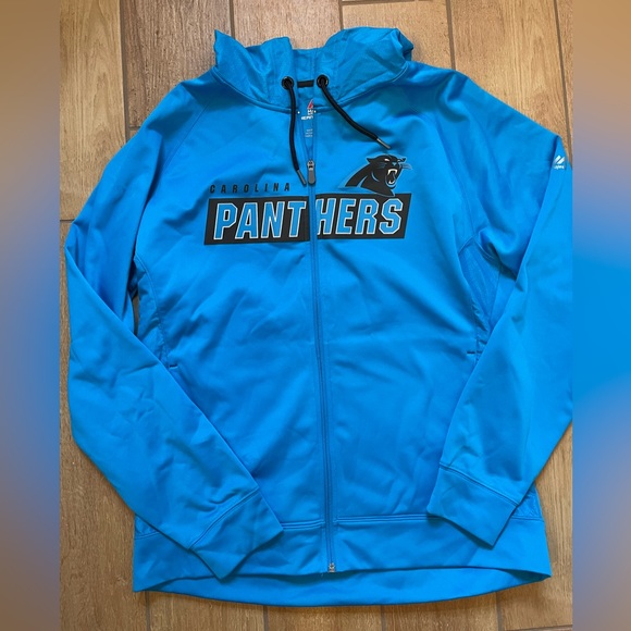 Carolina Panthers Zip Hoodie, men’s L - Picture 4 of 7